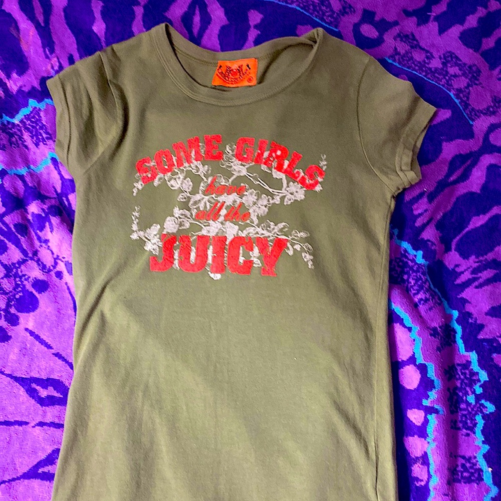 Juicy couture original discontinued t shirt short sleeve